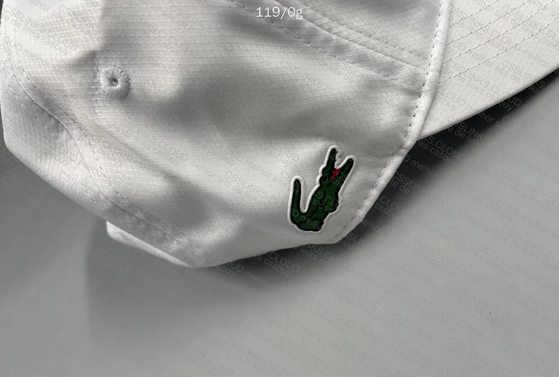 Lacoste Sport White Cap 5