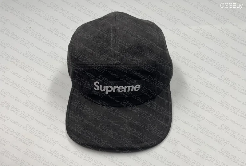 Sup Black 5 Panel Cap 2