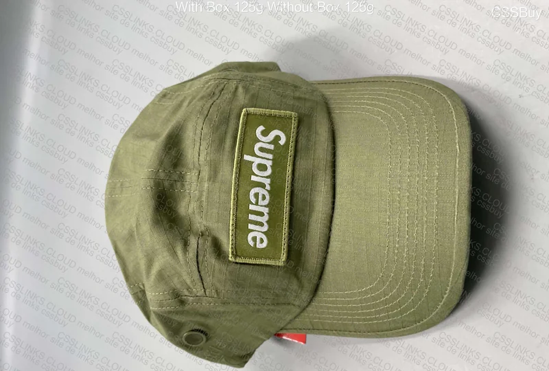 Supreme Five Panel 'Ventile' Green Cap