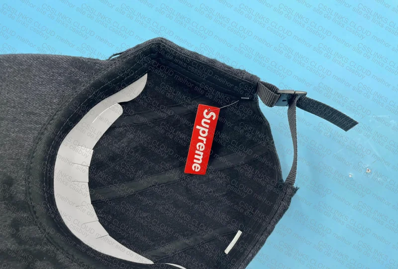 Supreme Flayed Logo Denim Camp Cap 8