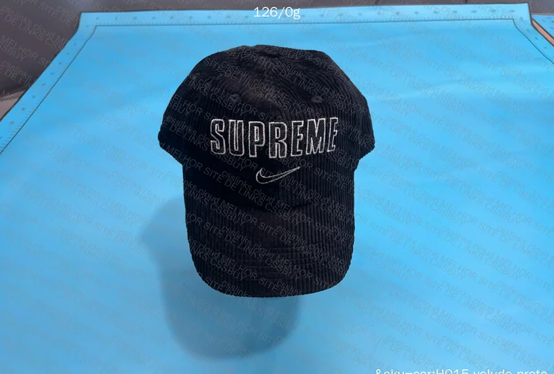 Supreme Nike Black Cap 2