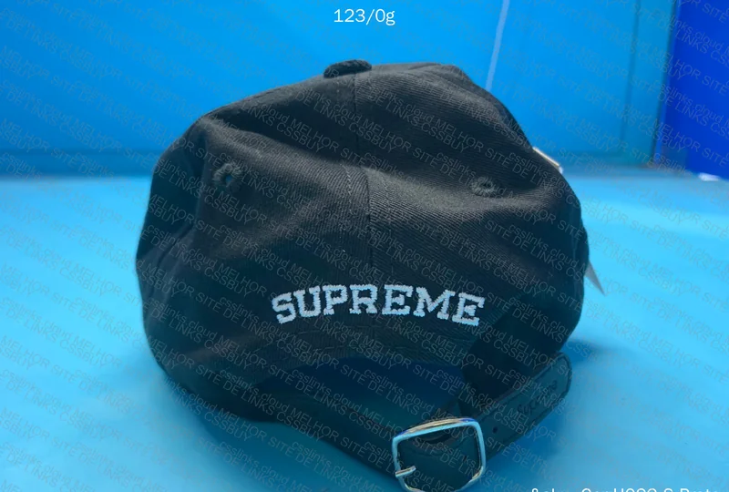Supreme S Logo Cap