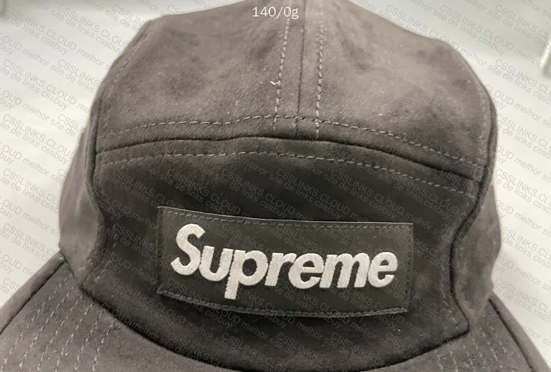 Supreme SuedeCamp Cap