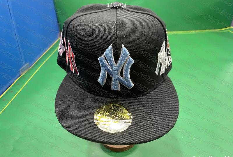 Supreme x New Era Navy Cap