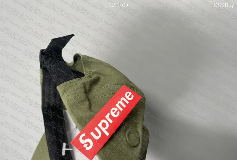 Supreme x Ventile Camp Olive Cap 3