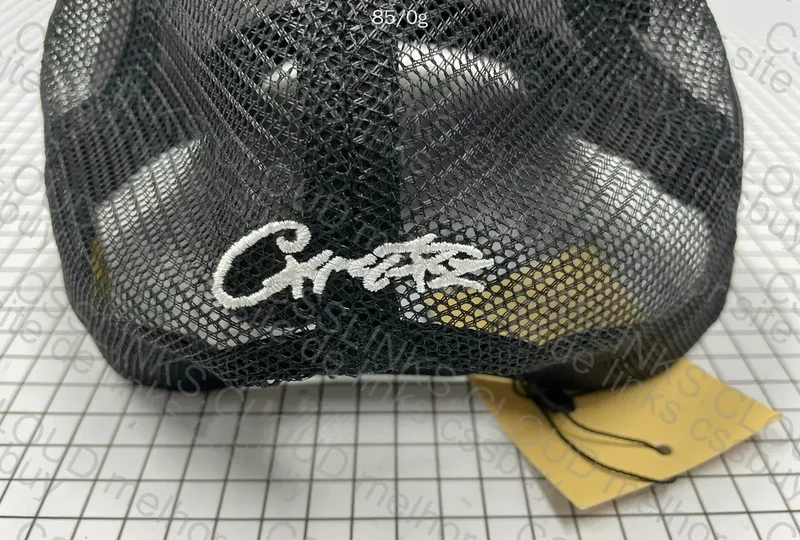 Corteiz 5 Star Black Trucker Cap 3