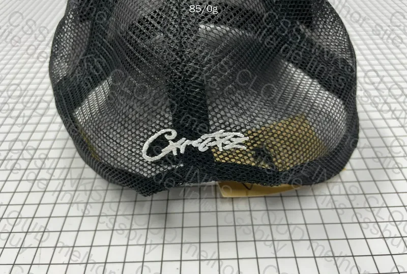 Corteiz 5 Star Black Trucker Cap 4