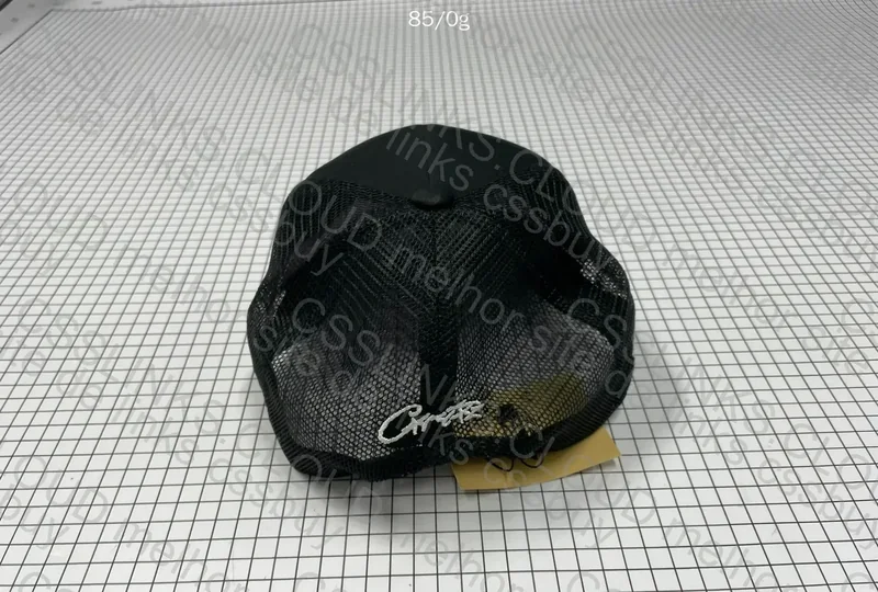 Corteiz 5 Star Black Trucker Cap 5