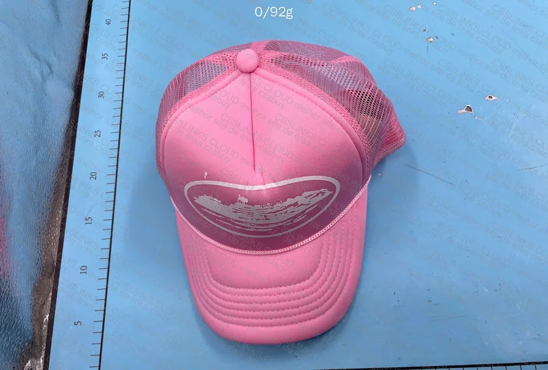 Corteiz Pink Trucker Cap