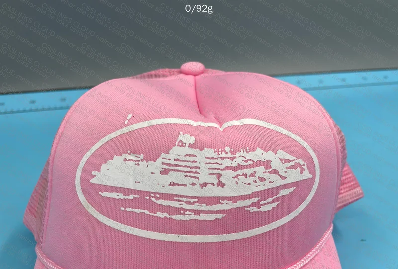 Corteiz Pink Trucker Cap 2