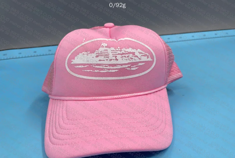 Corteiz Pink Trucker Cap 3
