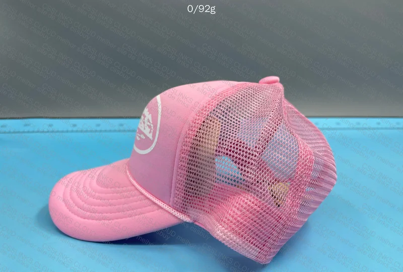 Corteiz Pink Trucker Cap 4