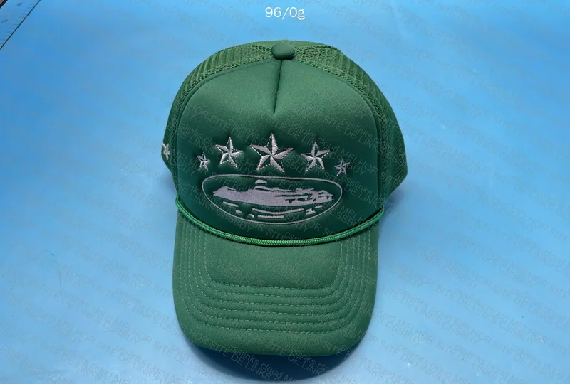 Corteiz Green Trucker Hat