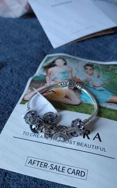 Bracelet with Charms and Pandora Kit