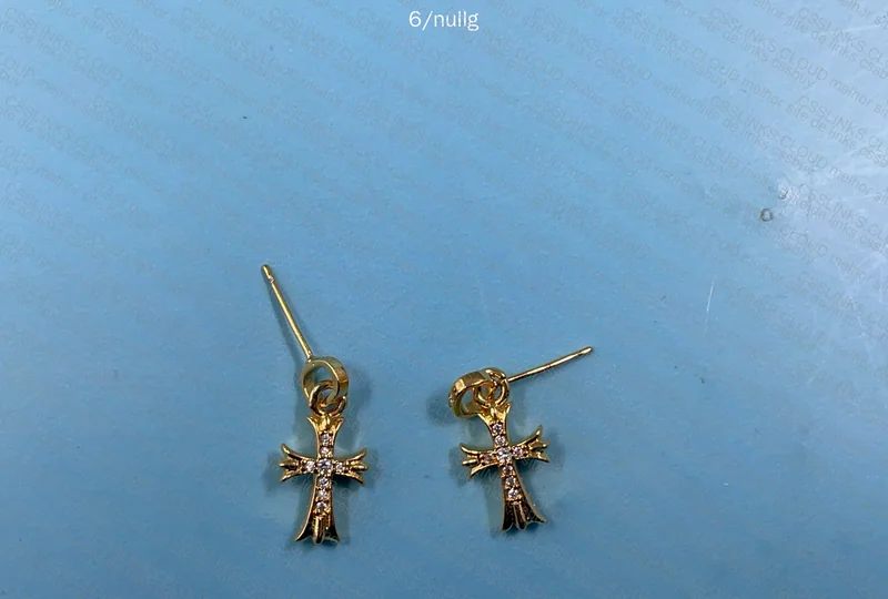 Chrome Hearts Earring (Gold and Silver) 5