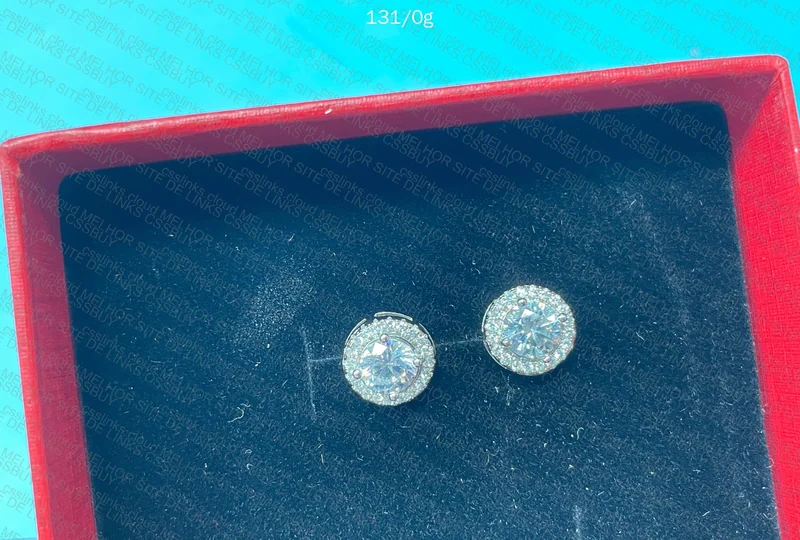 Moissanite Earring