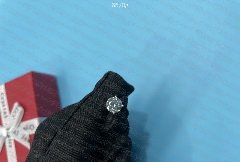 Moissanite Earring 3