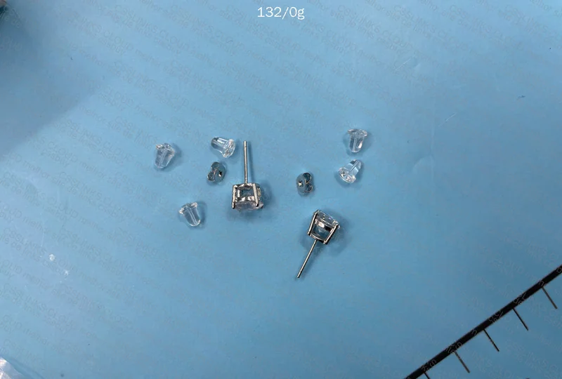 Moissanite Earring 2 carats