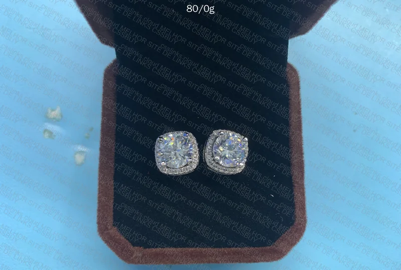 Moissanite Earrings 3