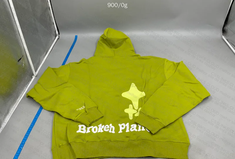 Random Broken Planet Sweatshirt (with measurements)