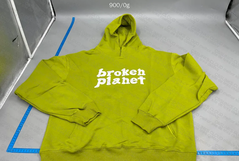 Random Broken Planet Sweatshirt (with measurements) 3