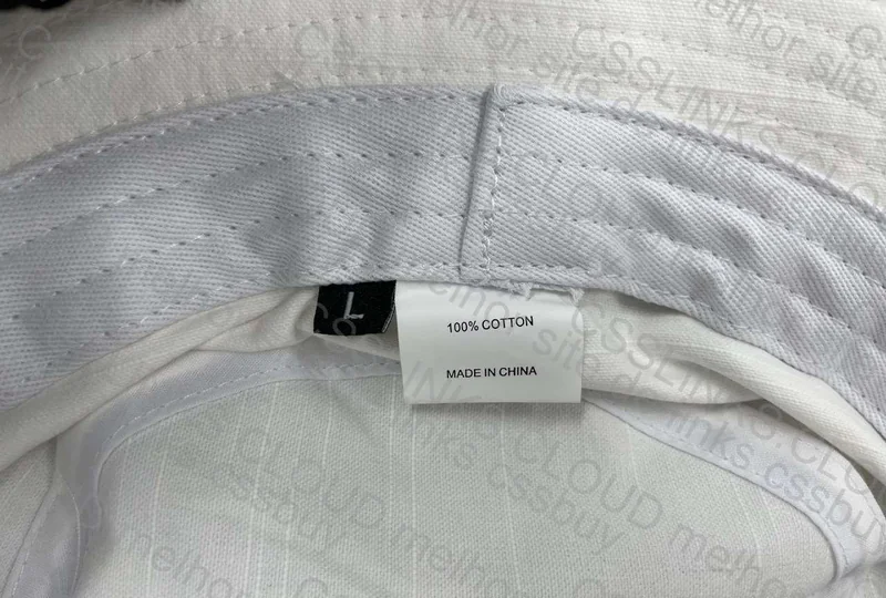 White Corteiz Bucket Hat - Bad Yellow Stitching?