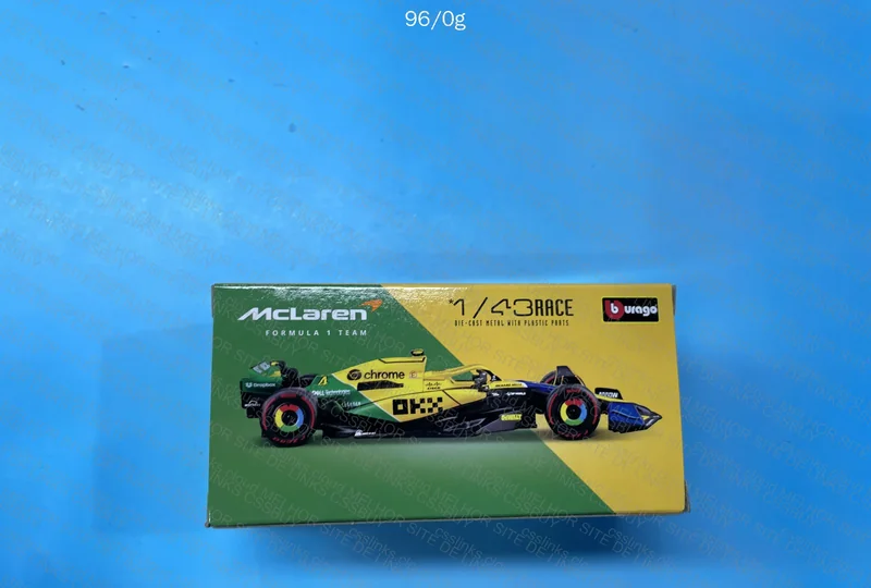 Bburago - McLaren MCL38 Monaco Senna Edition 2
