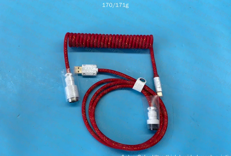 Coiled Keyboard Cable 2