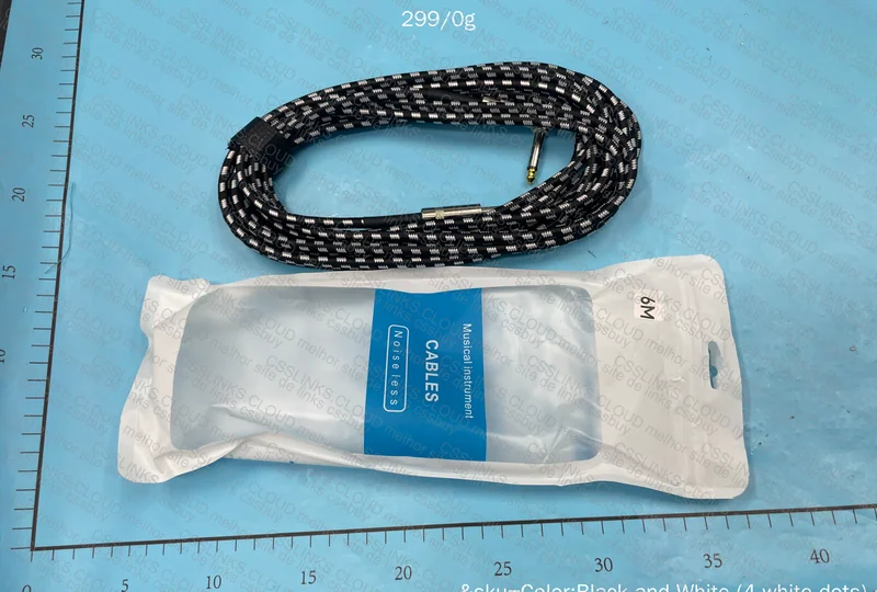 Jack to Jack Cable for Bass/Guitar/Acoustic Guitar 2