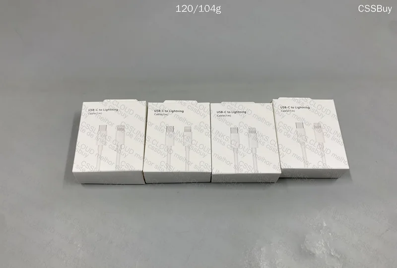 iPhone Cables 1m and 2m 3