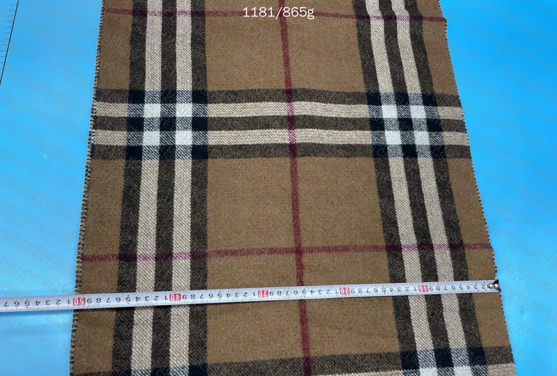 Burberry EKD Cashmere Scarf – Archive Beige Check 2