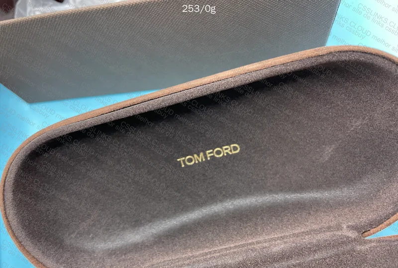 Tom Ford Box and Glasses