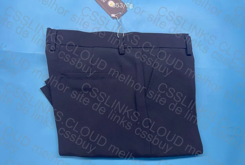 Basic Tailoring Pants (with measurements) 2