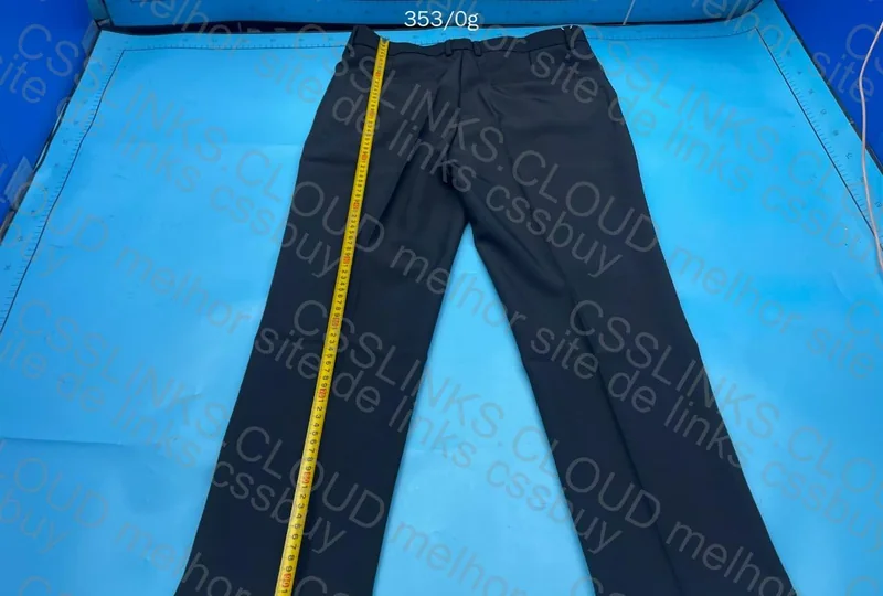 Basic Tailoring Pants (with measurements) 4