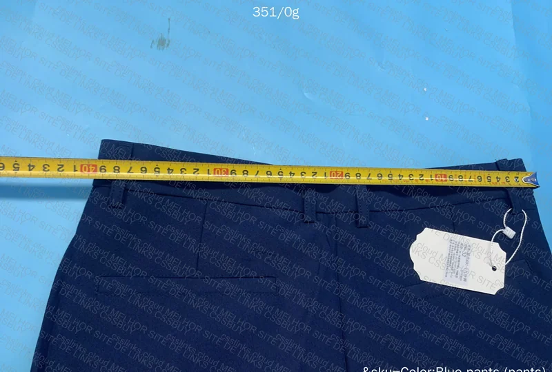 Basic Tailoring Pants (with measurements) 2
