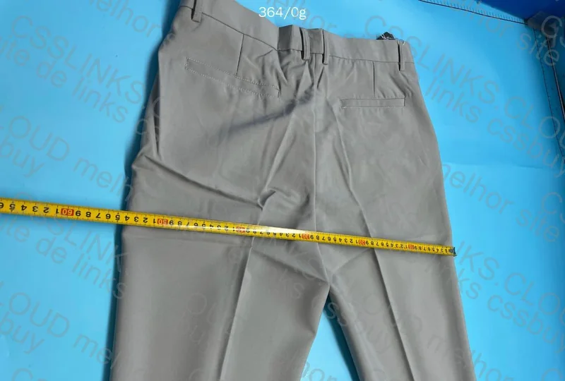 Basic Tailoring Pants (with measurements) 2