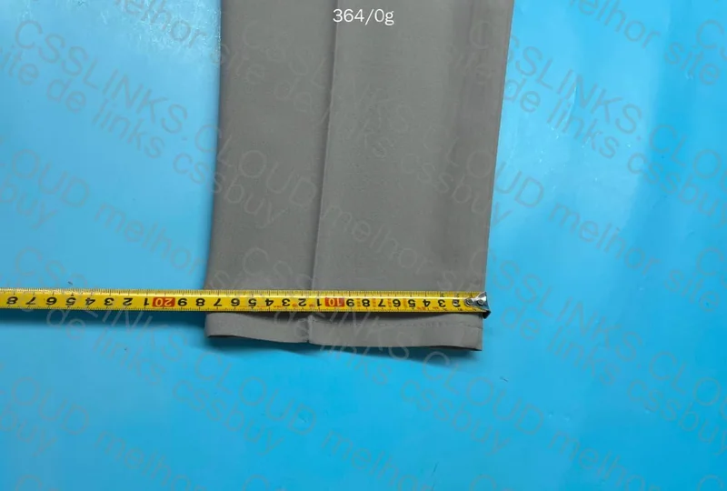 Basic Tailoring Pants (with measurements) 5
