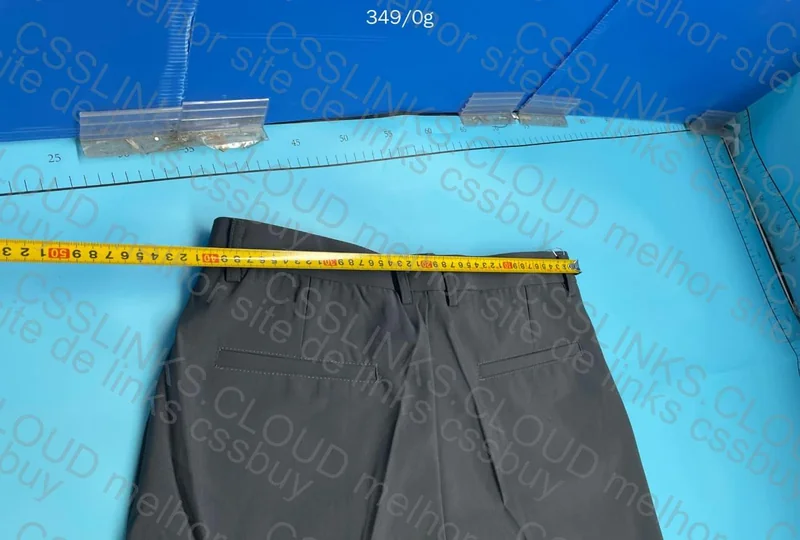 Basic Tailoring Pants (with measurements) 3
