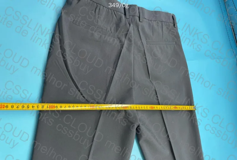Basic Tailoring Pants (with measurements) 4
