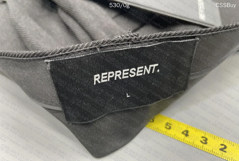 Represent Tailoring Pants (Black) 2