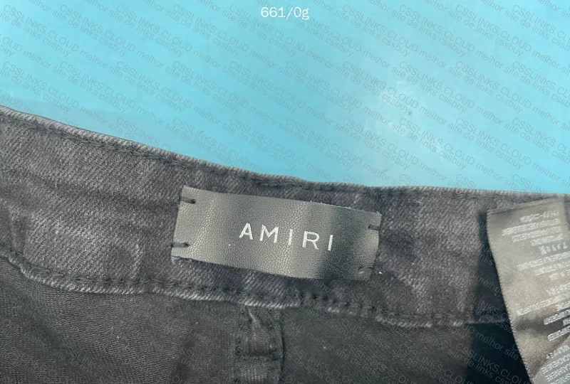 Amiri Pants by Raul bigode 171 sp