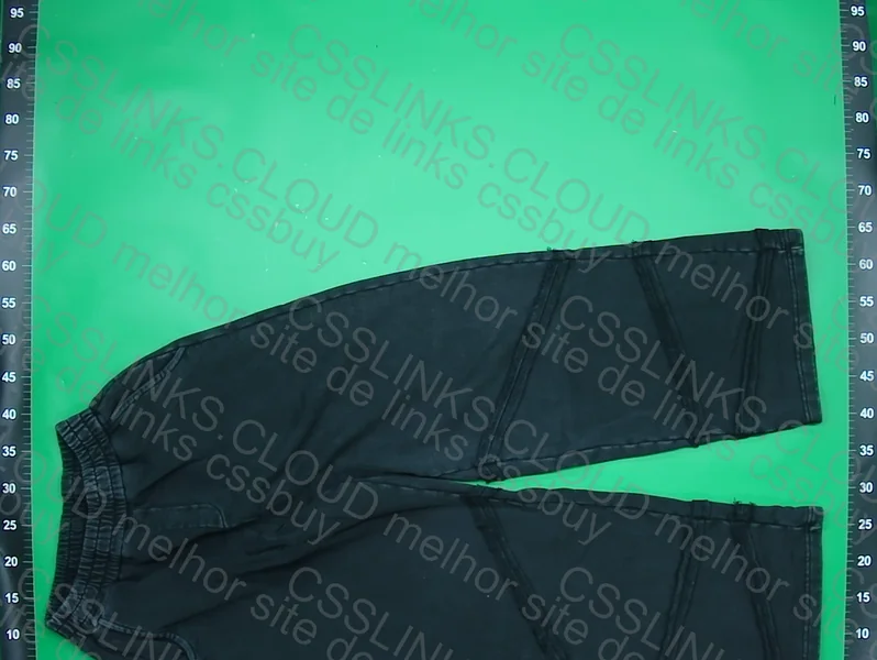 Calça ARTIE Oversized preta 88y