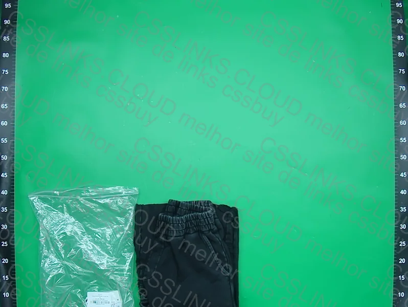 Calça ARTIE Oversized preta 88y 2