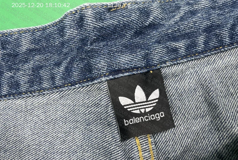 Adidas x Balenciaga Baggy Pants with Measurements 4
