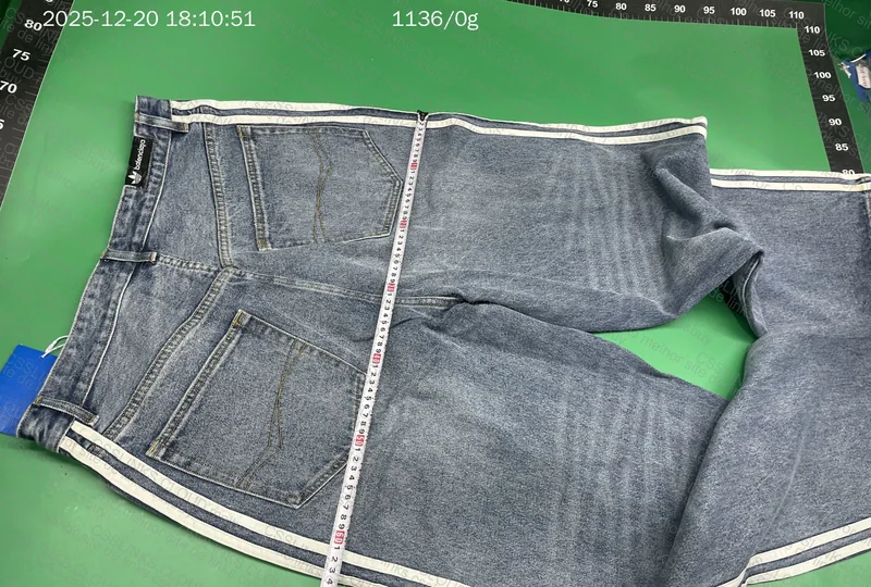 Adidas x Balenciaga Baggy Pants with Measurements 9