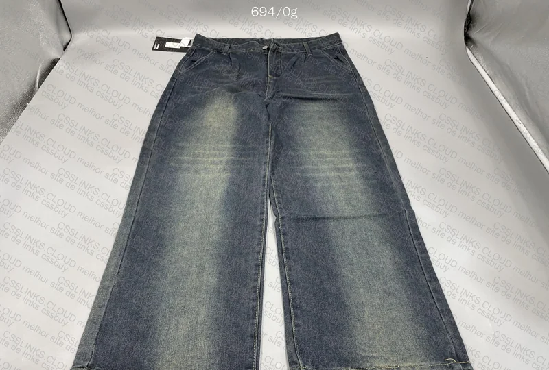 Blue Baggy Pants (No Brand)