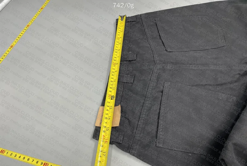 Black Big Boy Polar Baggy Pants (with Measurements) 6