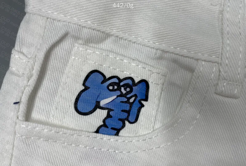 White Baggy Pants 5