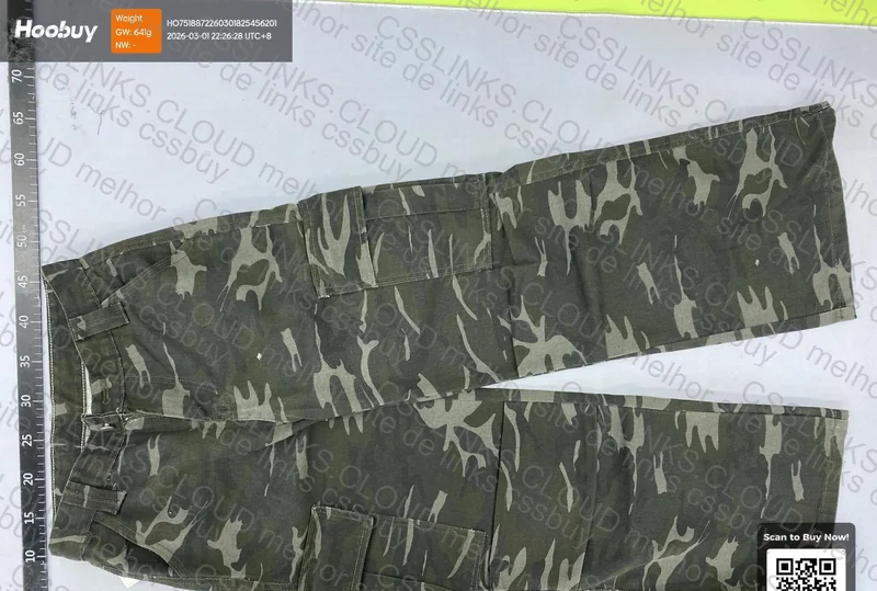 Calça Baggy Camuflada 2