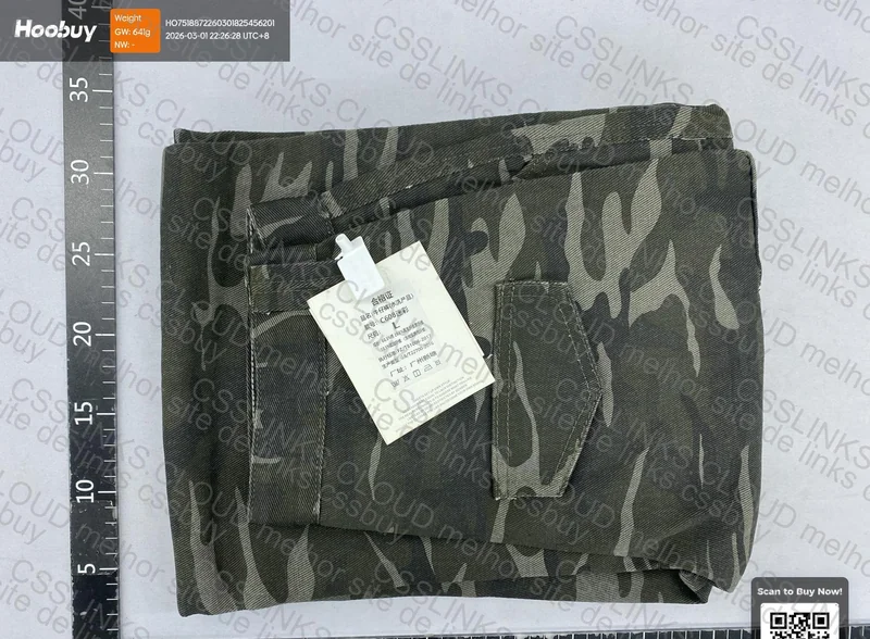 Calça Baggy Camuflada 3